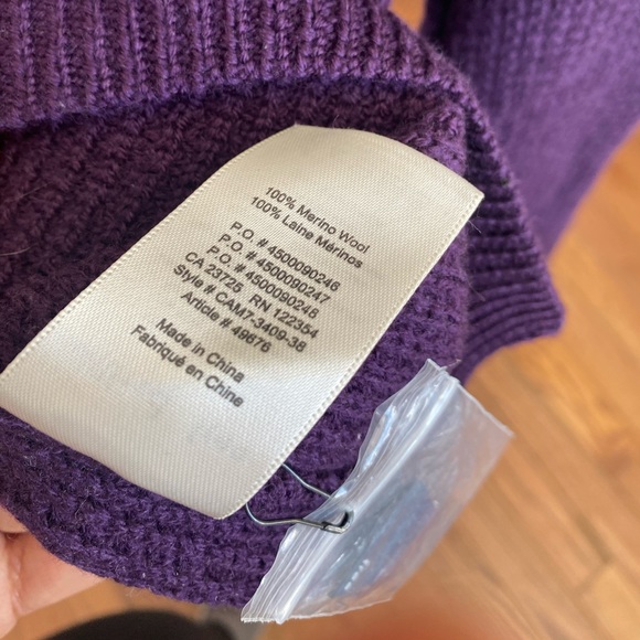 Wilfred Free Isabelli Sweater XS Purple - Picture 4 of 12